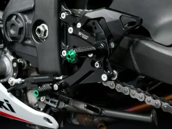 PEDANE ARRETRATE REGOLABILI BONAMICI RACING KAWASAKI ZX-10R 2021-2025