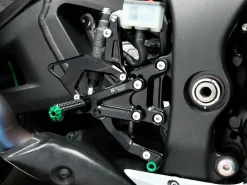 PEDANE ARRETRATE REGOLABILI BONAMICI RACING KAWASAKI ZX-10R 2021-2025