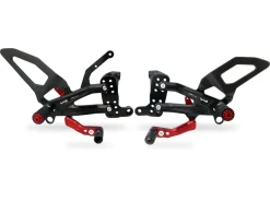 PEDANE REGOLABILI CNC RACING CARBON DUCATI STREETFIGHTER V4 / S 2020-2022