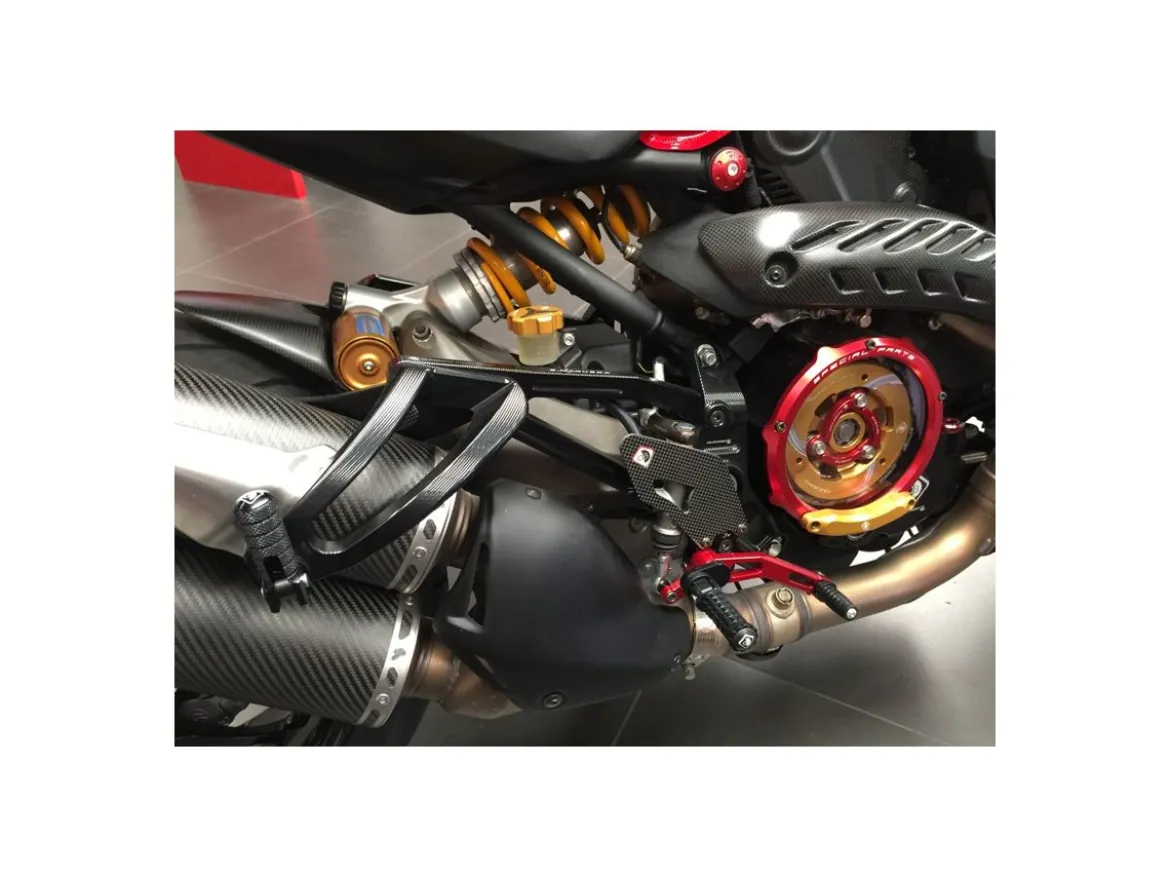 PEDANE REGOLABILI DBK DUCATI MONSTER 1200 2014-16