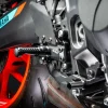 PEDANE REGOLABILI NERE GILLES TOOLING YAMAHA MT-09 2021-2023