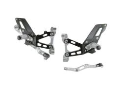PEDANE REGOLABILI POGGIAPIEDE FISSO LIGHTECH BMW S 1000 RR 2019-2025