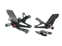 PEDANE REGOLABILI R VERSION LIGHTECH TRIUMPH STREET TRIPLE 765 R / S / RS / RX 2017-2026