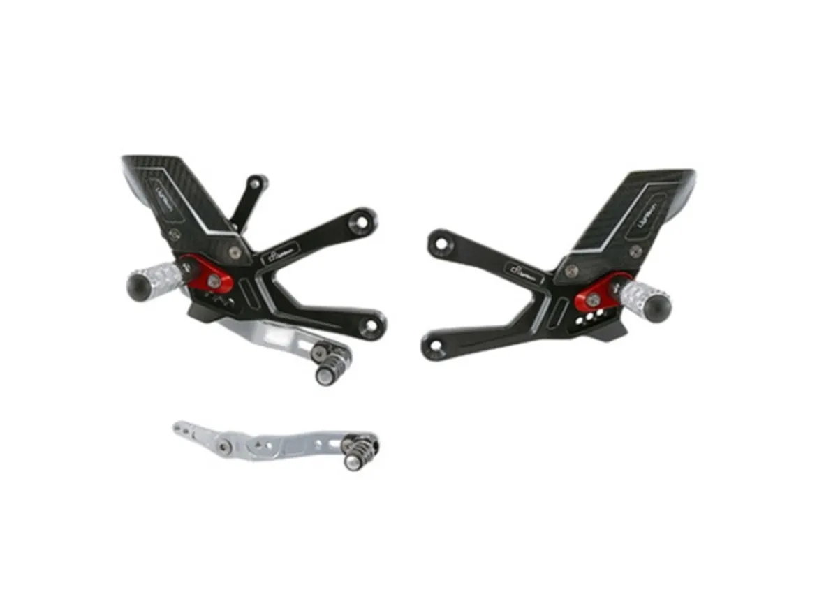 PEDANE REGOLABILI R VERSION LIGHTECH YAMAHA R1 / M 2015-2025