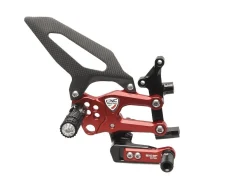 PEDANE REGOLABILI SERIE EVO GP EDITION CNC RACING DUCATI 955 PANIGALE V2 2020-2024