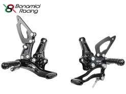 PEDANE STRADALI REGOLABILI BONAMICI RACING TRIUMPH SPEED TRIPLE 1050 2011-2020