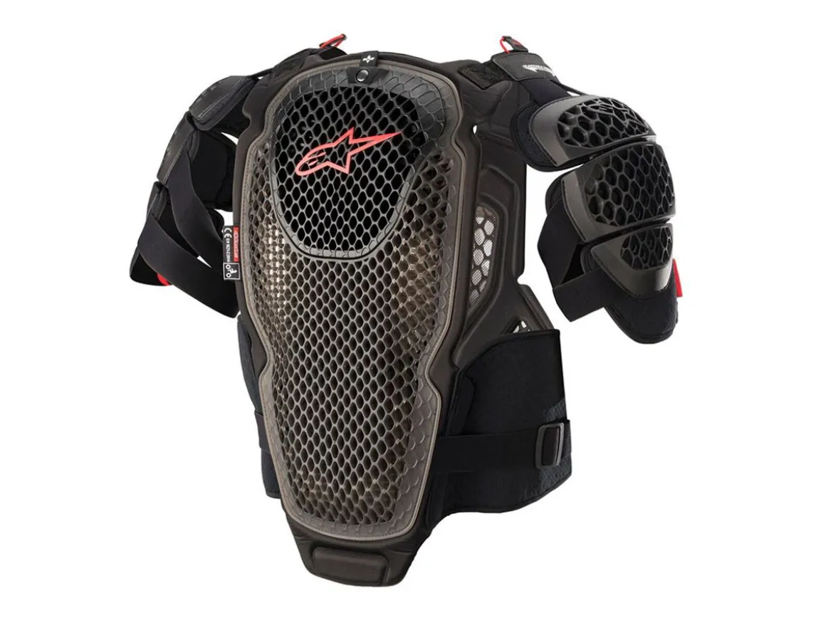 PETTORINA A-6 ALPINESTARS NERO / ANTRACITE / ROSSO