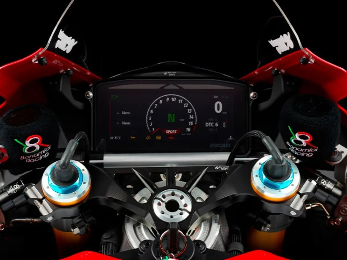 PIASTRA STERZO SUPERIORE BONAMICI RACING DUCATI PANIGALE V4 / S / R 2025-2026