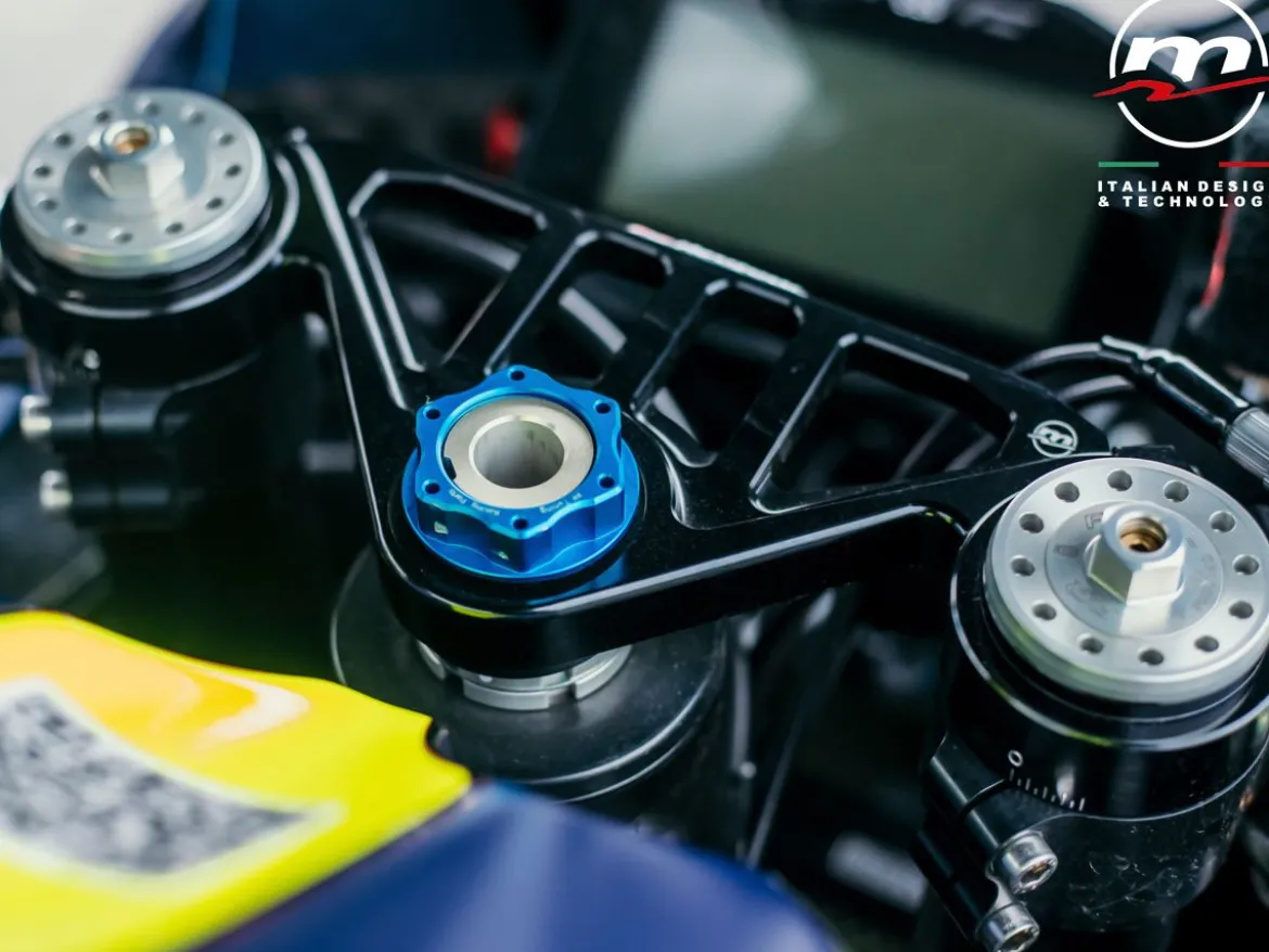 PIASTRA STERZO SUPERIORE RACING MELOTTI SUZUKI GSX-R 1000 2007-2020
