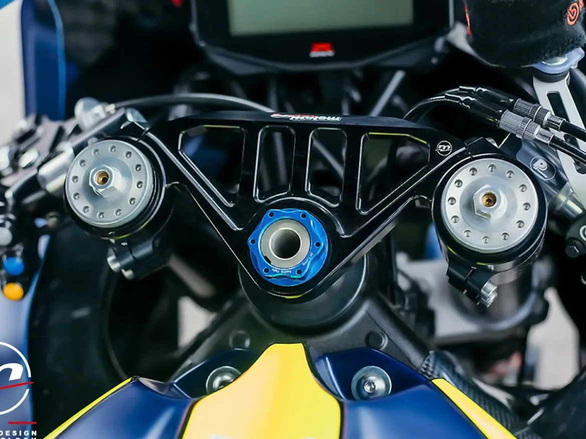 PIASTRA STERZO SUPERIORE RACING MELOTTI SUZUKI GSX-R 1000 2007-2020