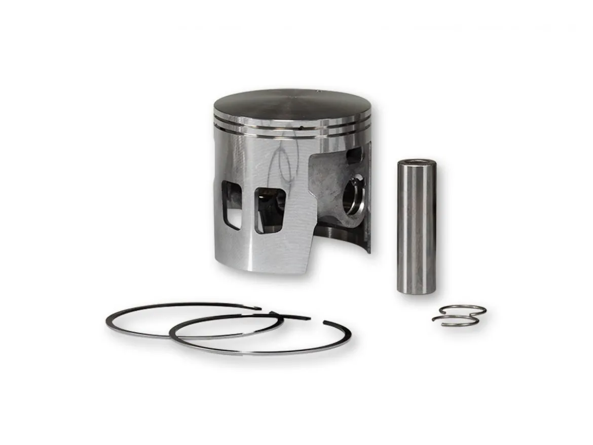 PISTONE 2T DIAM.63,4 CON SPINOTTO 15 2 SEGMENTI RETTANGOLARI MALOSSI VESPA COSA 125 2T