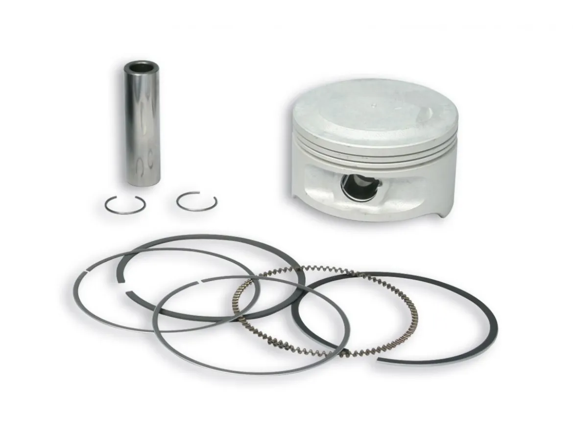 PISTONE 4T DIAM.77 CON SPINOTTO 17 3 SEGMENTI RETTANGOLARI SELEZIONE E MALOSSI HONDA REFLEX 250 4T LC 2001+