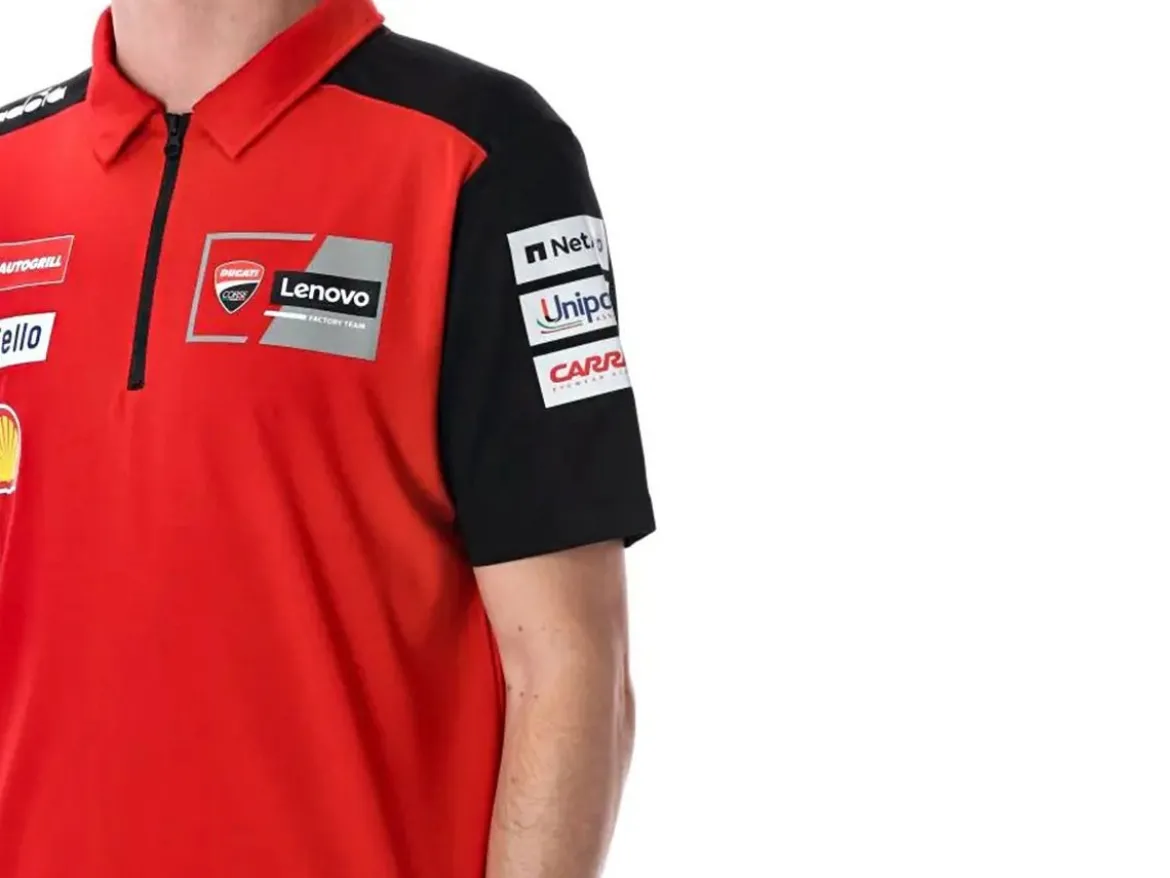 2516002 POLO UFFICIALE DUCATI REPLICA TEAMWEAR 2025