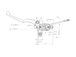 POMPA FRIZIONE ASSIALE ANTERIORE PS 13 BREMBO