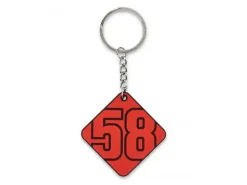 2355001 PORTACHIAVI UFFICIALE MARCO SIMONCELLI 58
