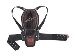 PROTEZIONE SCHIENA NUCLEON KR-1 CELL ALPINESTARS TRASPARENTE NERO / ROSSO