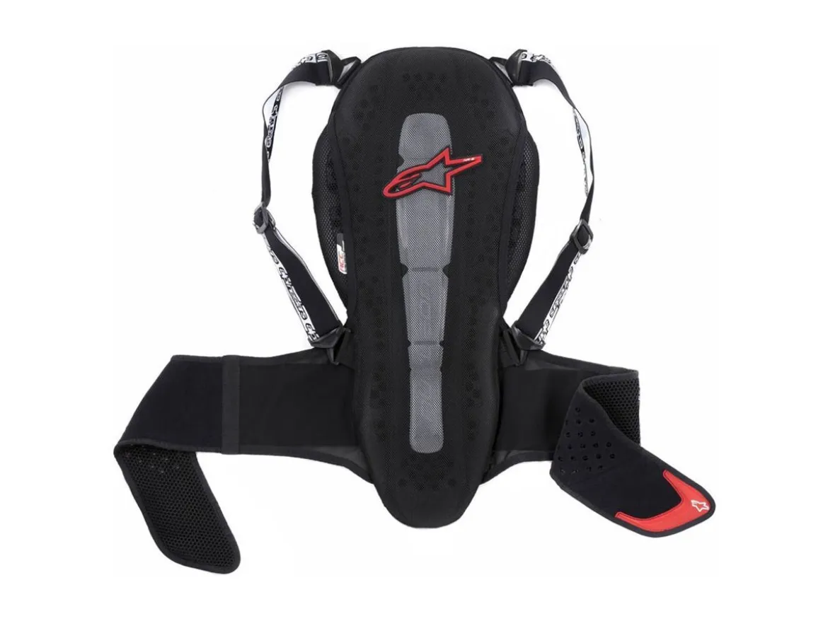 PROTEZIONE SCHIENA NUCLEON KR-2 ALPINESTARS NERO / ROSSO