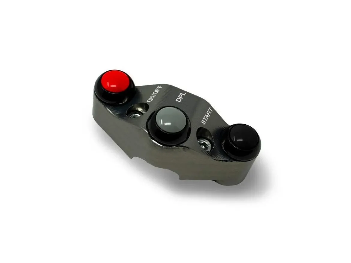 PULSANTIERA AGGIUNTIVA JETPRIME PER COMANDO GAS DUCATI PANIGALE V4 / S 2018-2023