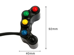 PULSANTIERA SINISTRA RACING WRS 5 TASTI KAWASAKI ZX-10 R / RR 2016-2020