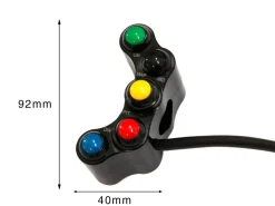 PULSANTIERA SINISTRA STRADALE WRS 7 TASTI DUCATIÂ SUPERSPORT 939 2017-2021