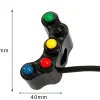 PULSANTIERA SINISTRA STRADALE WRS 7 TASTI DUCATI PANIGALE 1199