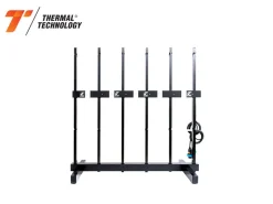 RASTRELLIERA 10 PRESE THERMAL TECHNOLOGY CON CENTRALINA