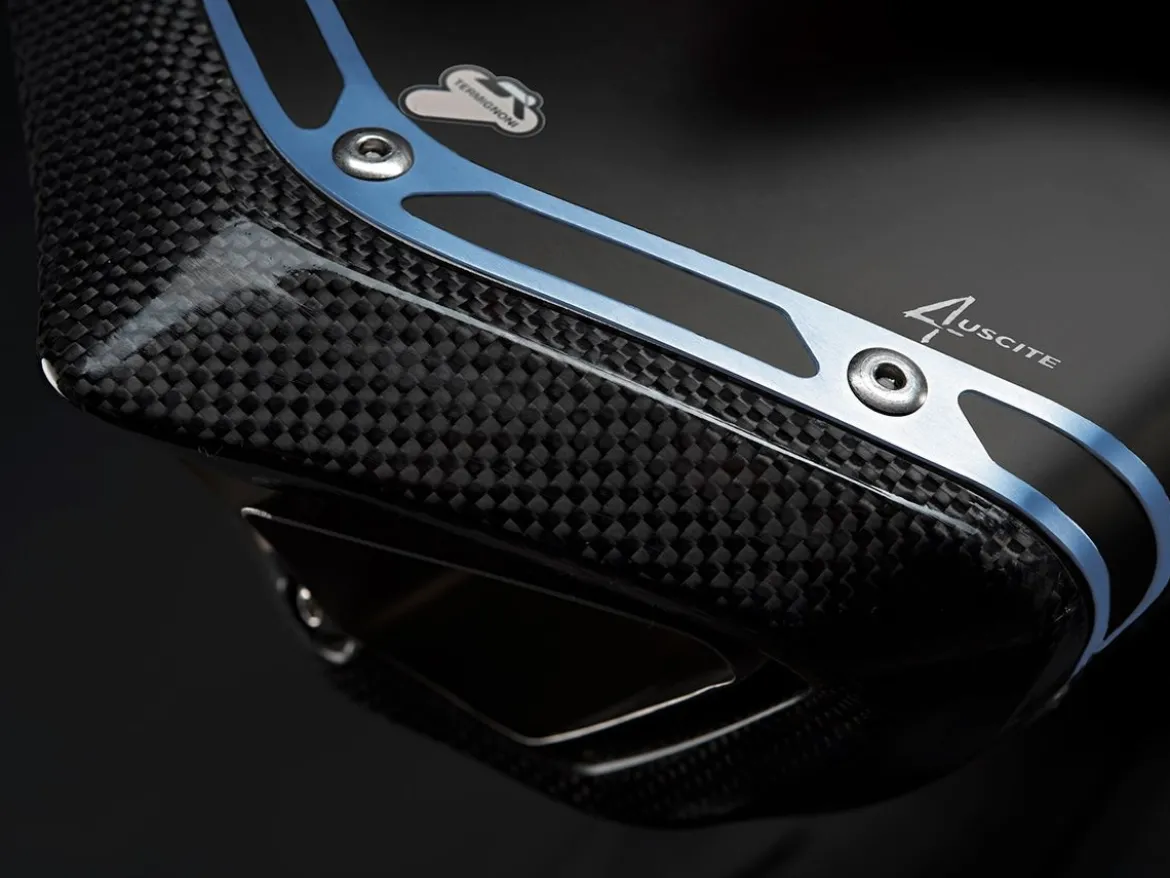 SCARICO COMPLETO TERMIGNONI 4 USCITE BLACK EDITION DUCATI PANIGALE V4 / S / R
