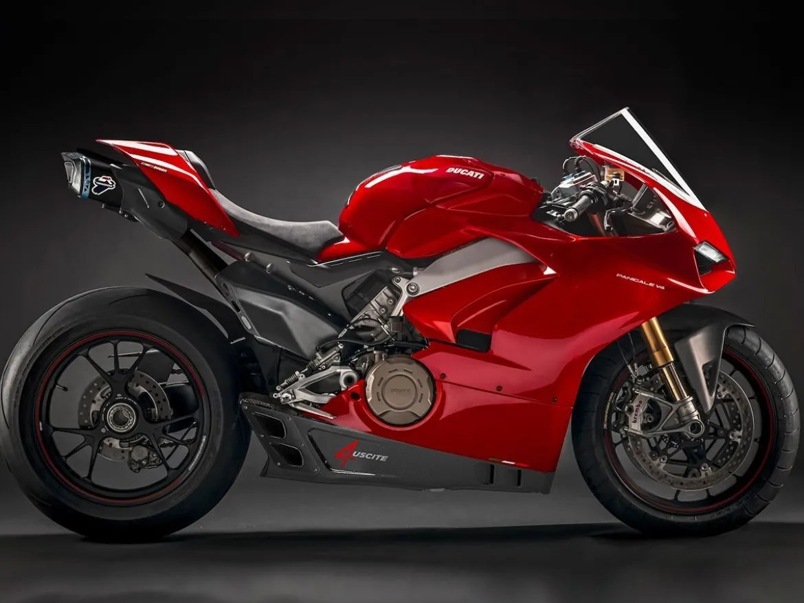 SCARICO COMPLETO TERMIGNONI 4 USCITE BLACK EDITION DUCATI PANIGALE V4 / S / R