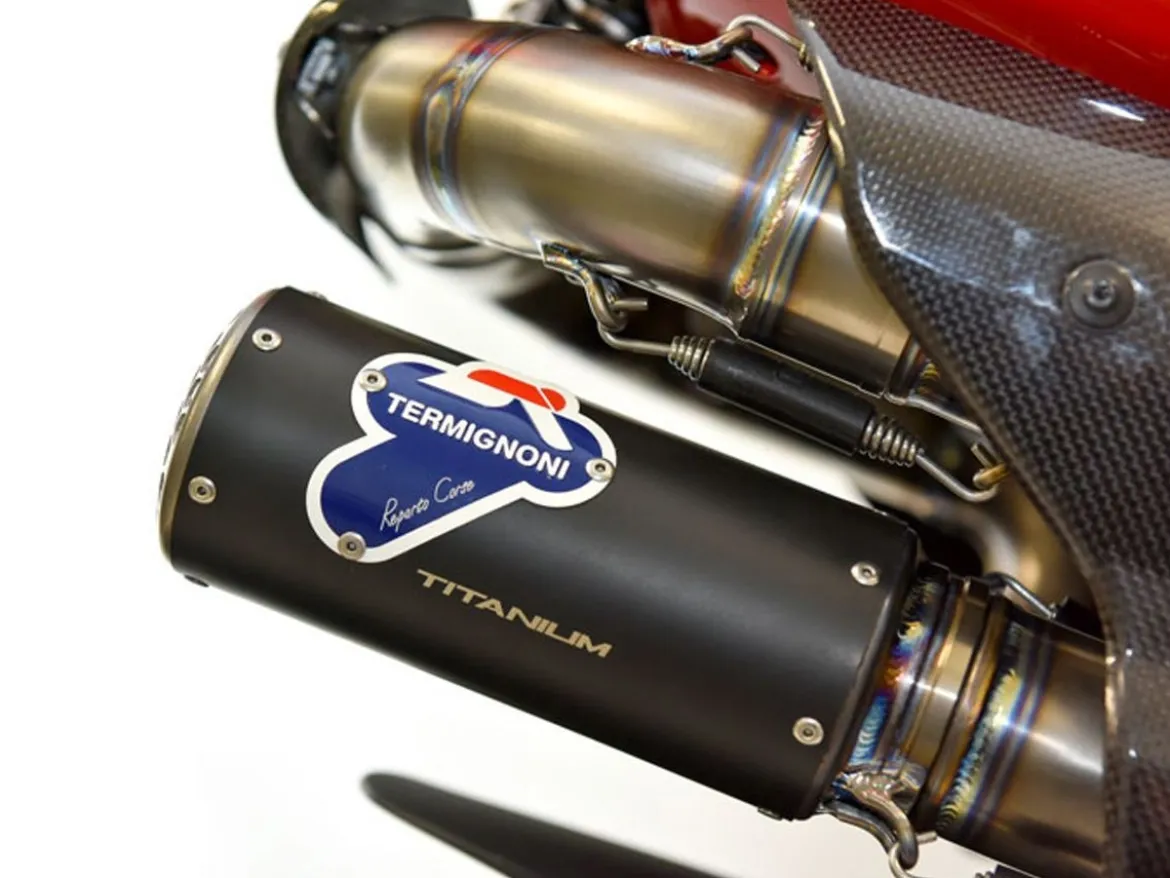 SCARICO COMPLETO UFFICIALE WSBK TERMIGNONI DUCATI STREETFIGHTER V4 / S 2020-2024