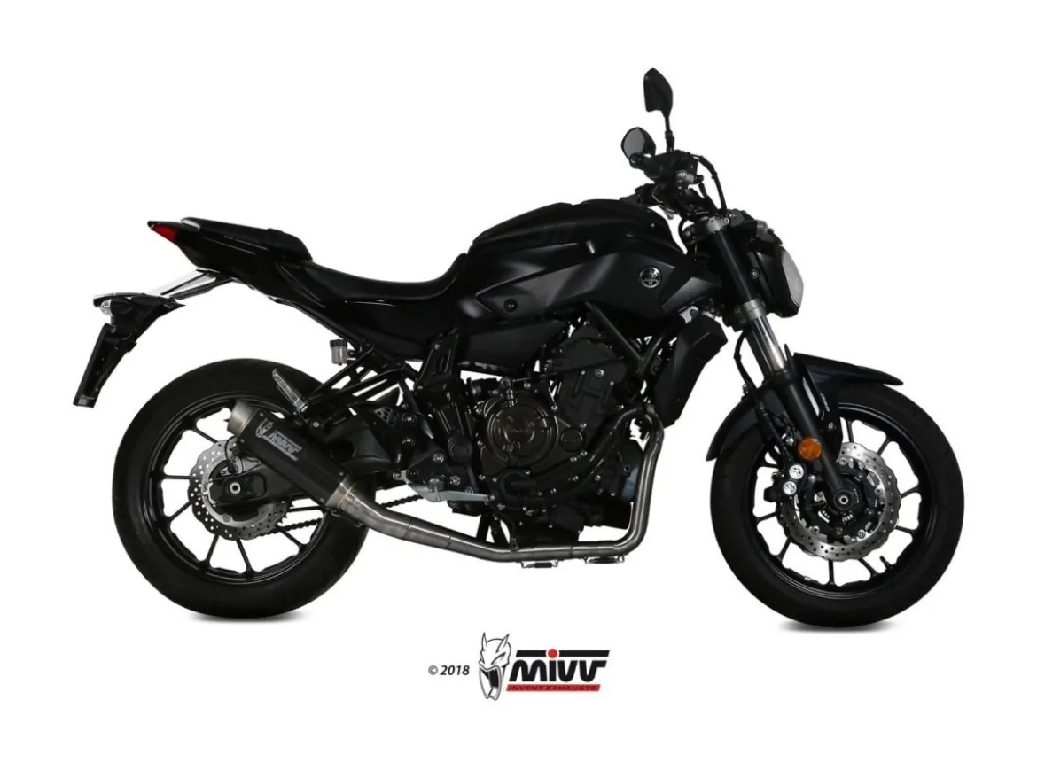 SCARICO COMPLETO 2X1 MIVV GP PRO CARBONIO YAMAHA MT-07 2014-2020