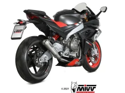 SCARICO COMPLETO X-M1 MIVV ACCIAIO INOX APRILIA RS 660 2020-2024