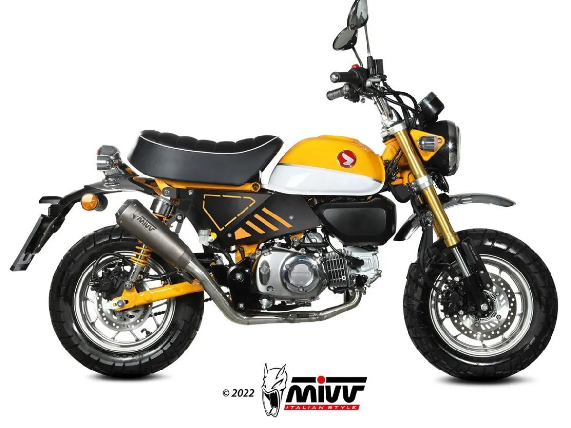 SCARICO COMPLETO X-M1 TITANIO STANDARD MIVV HONDA MONKEY 125 2018-2024