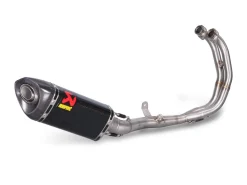 SCARICO RACING COMPLETO AKRAPOVIC CARBONIO YAMAHA R3 2015-2024