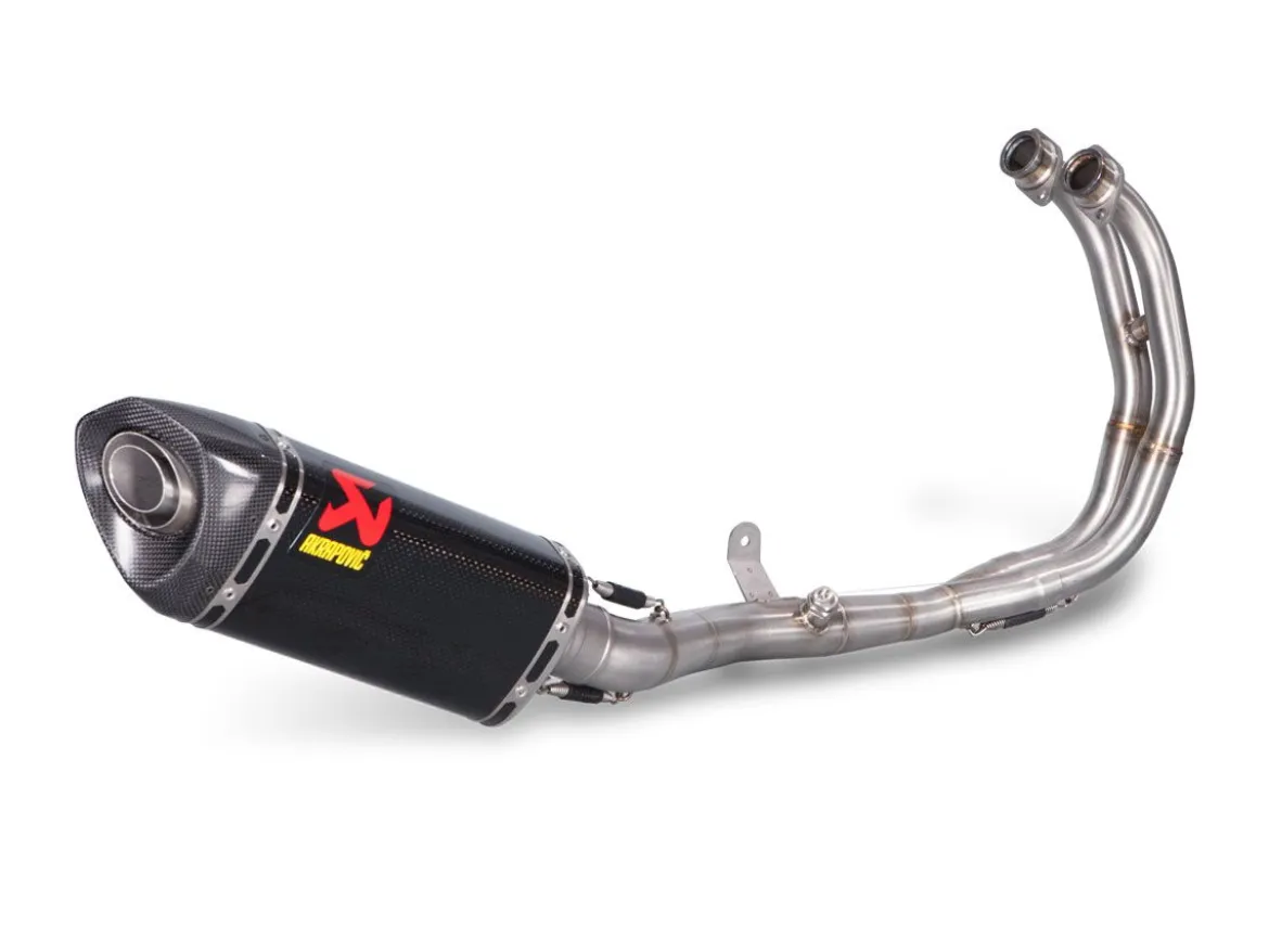 SCARICO RACING COMPLETO AKRAPOVIC CARBONIO YAMAHA R3 2015-2024