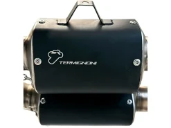 SCARICO SEMI-COMPLETO RACING TITANIO NERO TERMIGNONI DUCATI MULTISTRADA V4 / S / PP 2020-2026