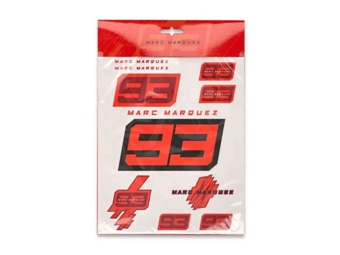 2553013 SET ADESIVI UFFICIALI MARC MARQUEZ 93