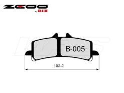 SET PASTIGLIE FRENO ANTERIORI ZCOO B005EX APRILIA RSV4 1100 FACTORY 2020-2024