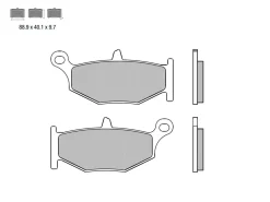 SET PASTIGLIE FRENO POSTERIORE BREMBO SUZUKI GSX-R 600 2006-2010