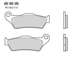 SET PASTIGLIE FRENO POSTERIORE BREMBO KTM ADVENTURE 890 2021-2023