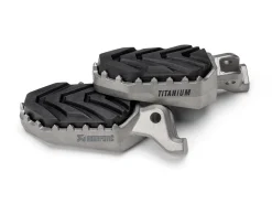 SET PEDANE TITANIO AKRAPOVIC TRIUMPH TIGER 850 / 900 2020-2024