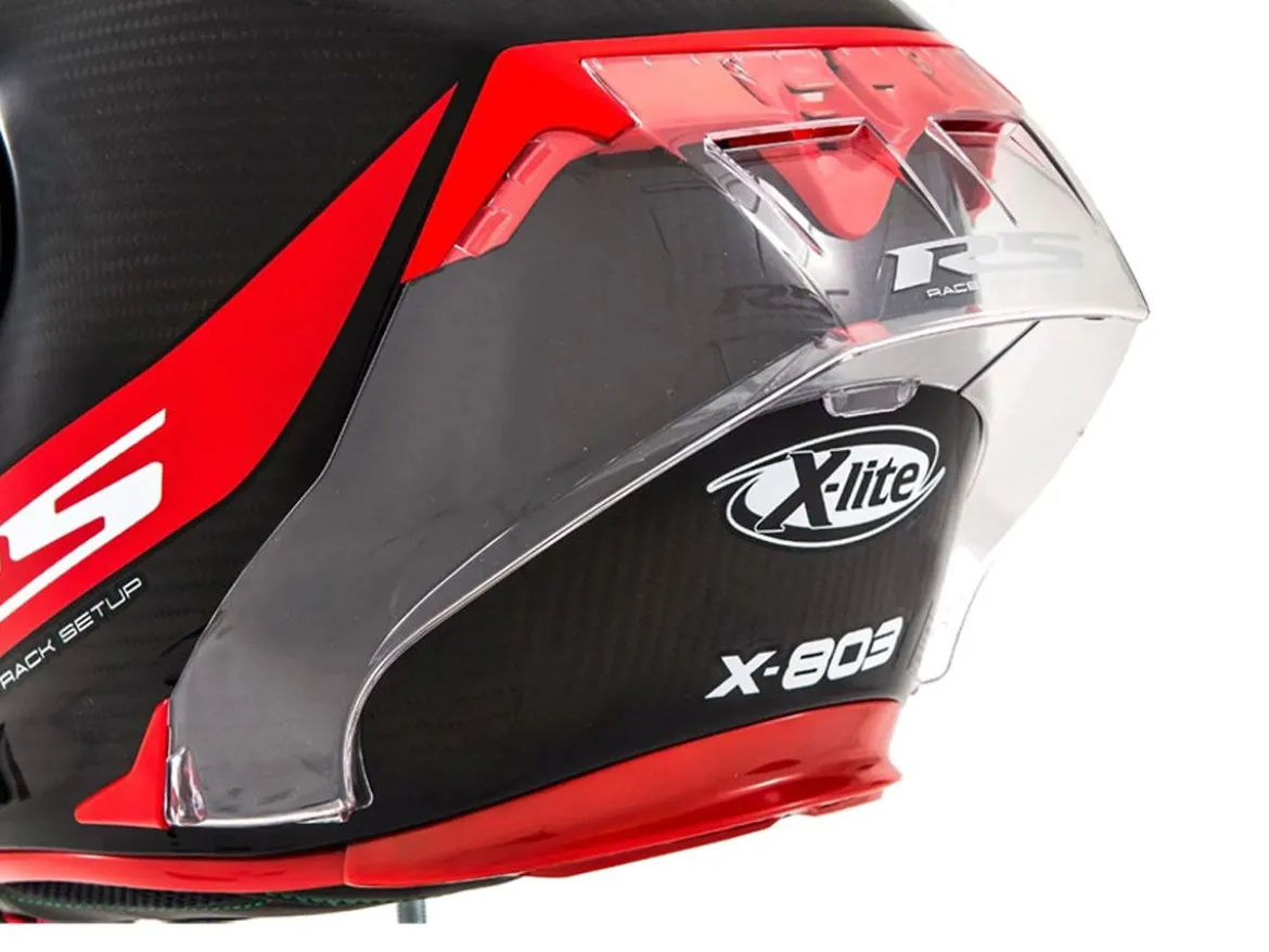 SPOILER AERODINAMICO LAVA GREY X-LITE CASCHI X-803 RS ULTRA