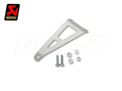 STAFFA ALLUMINIO ELIMINA PEDANA PASSEGGERO AKRAPOVIC APRILIA RSV4 2009-2014