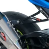 STAFFA SUPPORTO SCARICO + PIASTRA PEDANE POST R&G SUZUKI GSX-R 1000 / R 2017-2022