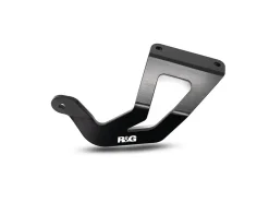 STAFFA SUPPORTO SCARICO + PIASTRA COPRIFORI PEDANE R&G DUCATI MULTISTRADA V4 / S / SPORT 2021-2024