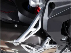 STAFFA SUPPORTO SILENZIATORI ALLUMINIO MOTOCORSE MV AGUSTA BRUTALE 800 RR 2017-21