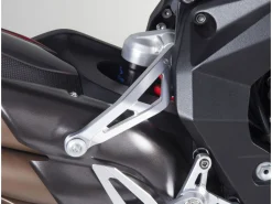 STAFFA SUPPORTO SILENZIATORI ALLUMINIO MOTOCORSE MV AGUSTA BRUTALE 800 RR 2017-21