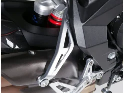 STAFFA SUPPORTO SILENZIATORI ALLUMINIO MOTOCORSE MV AGUSTA BRUTALE 800 RR 2017-21