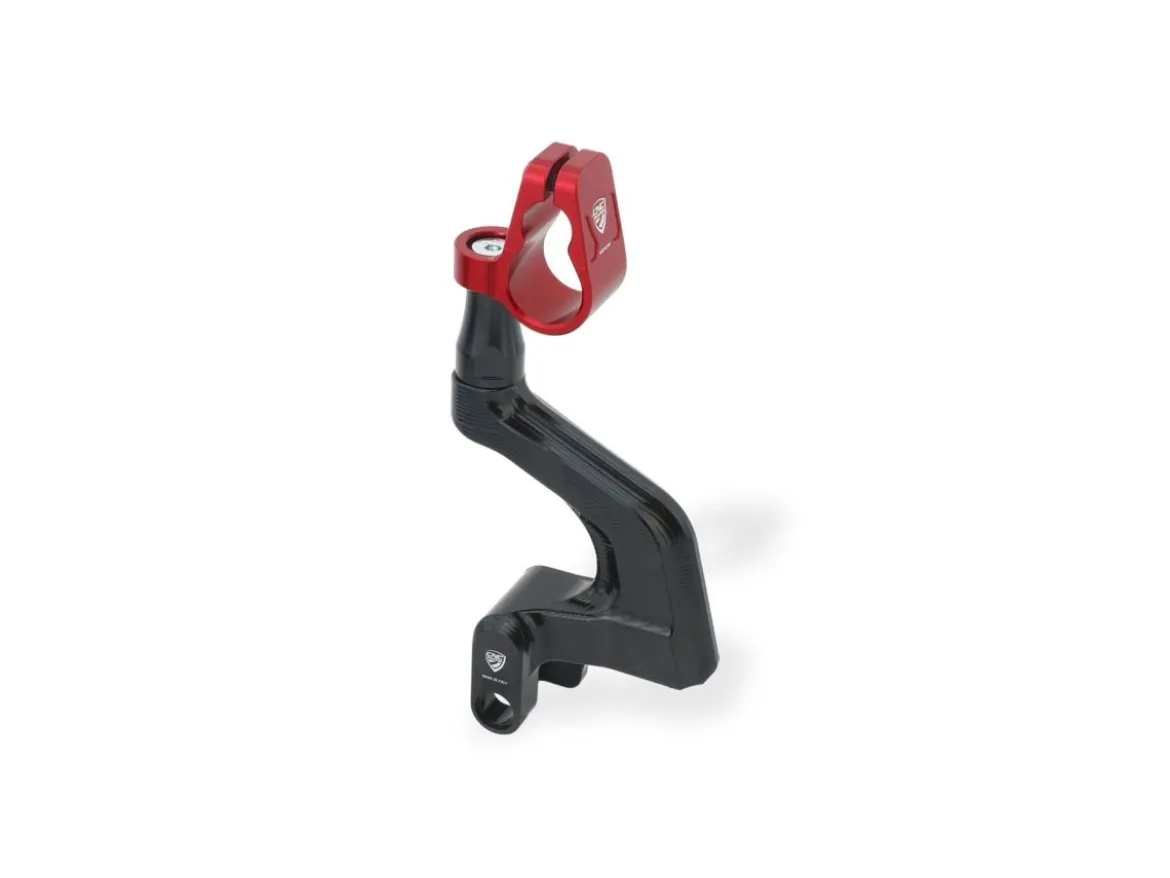 SUPPORTO AMMORTIZZATORE DI STERZO + RISER CNC RACING DUCATI MULTISTRADA V4 RS / PP 22-24