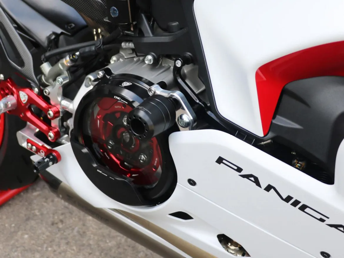 TAMPONI PROTEZIONE TELAIO CNC RACING DUCATI 1199 PANIGALE 2012-2014