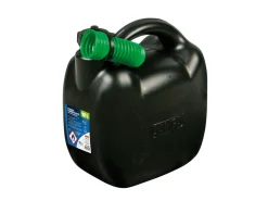 TANICA BENZINA CARBURANTE MISCELA 10 LT CON TRAVASATORE LAMPA